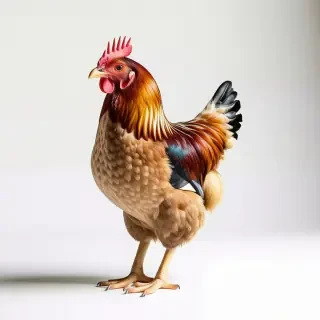 a chicken