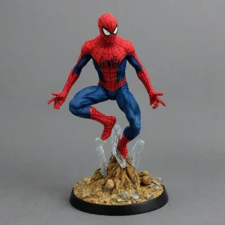 buatkan kepala spiderman karya mcfarlane