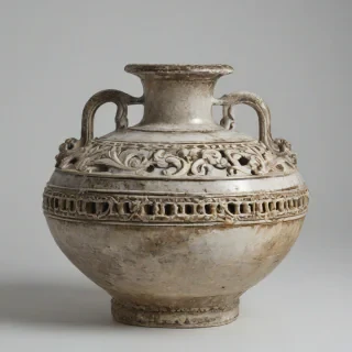 hydria, on a plain white background, even lighting