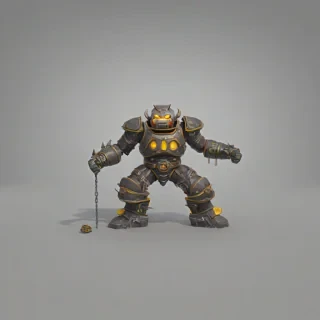 3D cartoon style, game asset, on a plain white background, even lighting