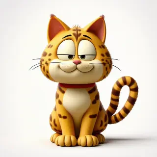Garfield the cartoon cat