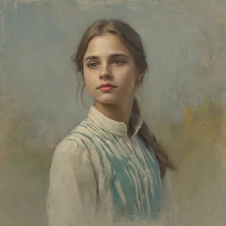 painterly style digital art