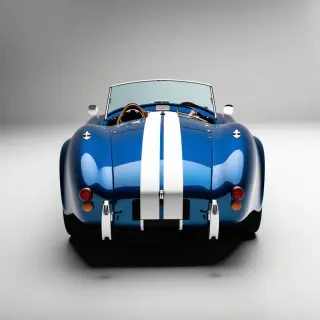 1965 blue Shelby cobra