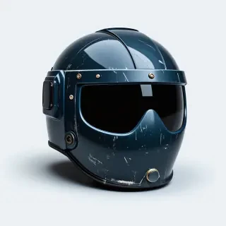 1980's laser tag helmet