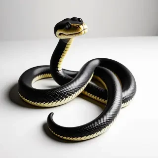 stuffed animal of a snake