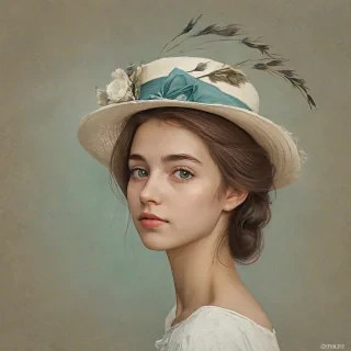 painterly style digital art