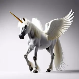 unicorn with wings