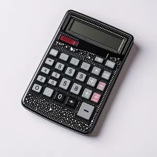A bedazzled calculator