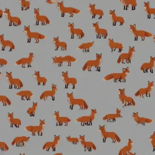 pixel art of red fox, on a plain white background, even lighting 