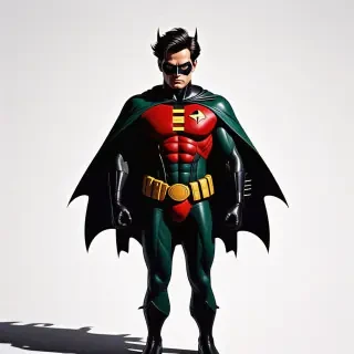 DC comic book Robin