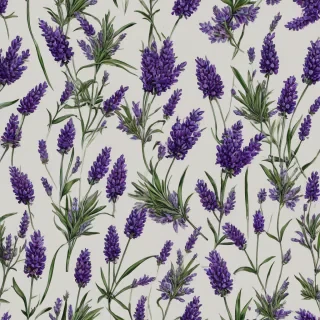 Lavender fruit concept art, wide shot, on plain white background, vibrant colors, on a plain white background, even lighting 