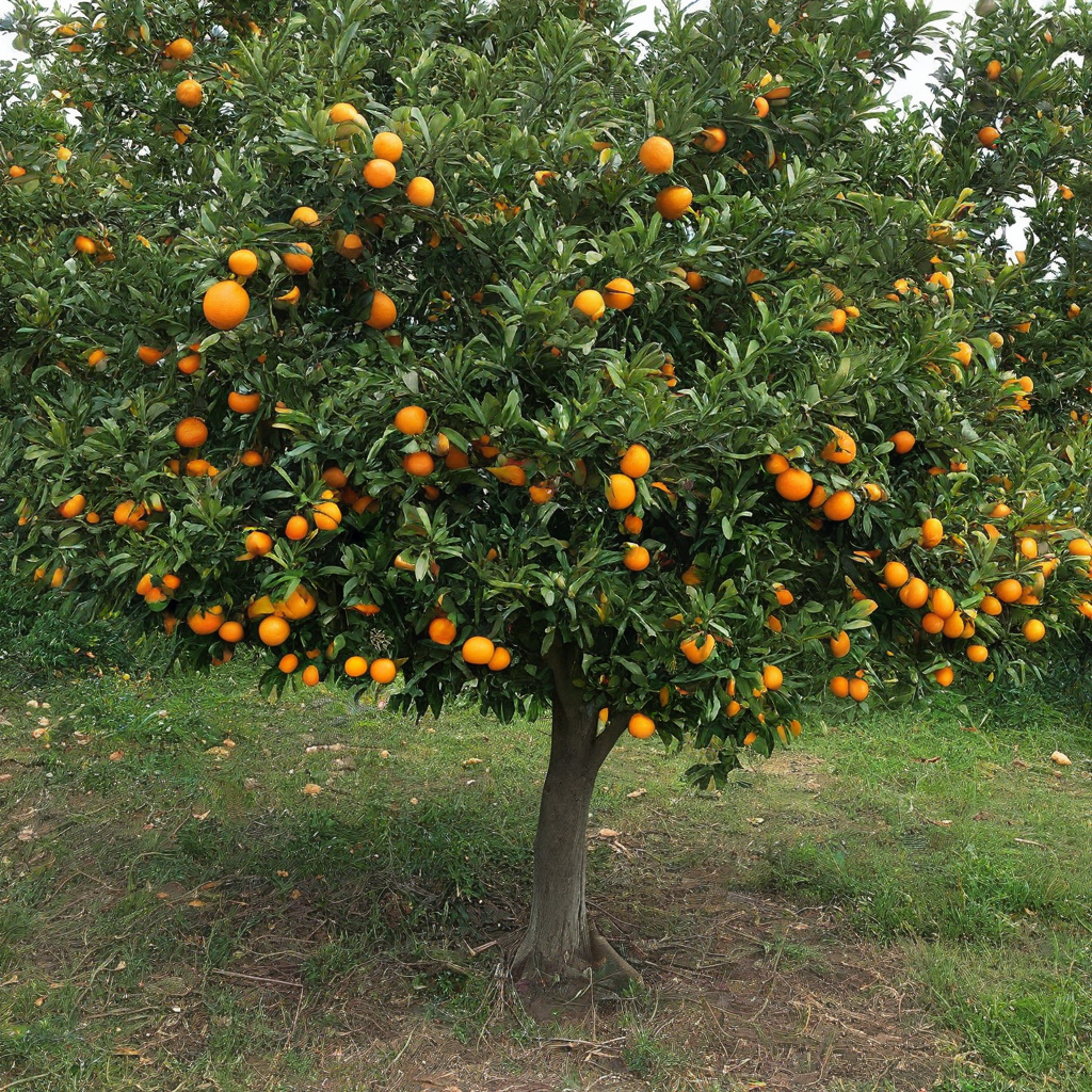 an orange tree