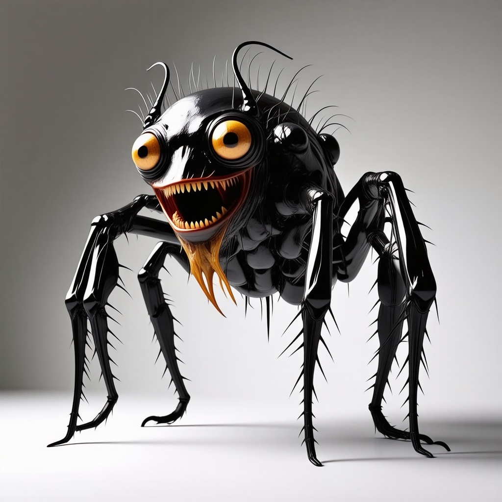 a crazy looking creature