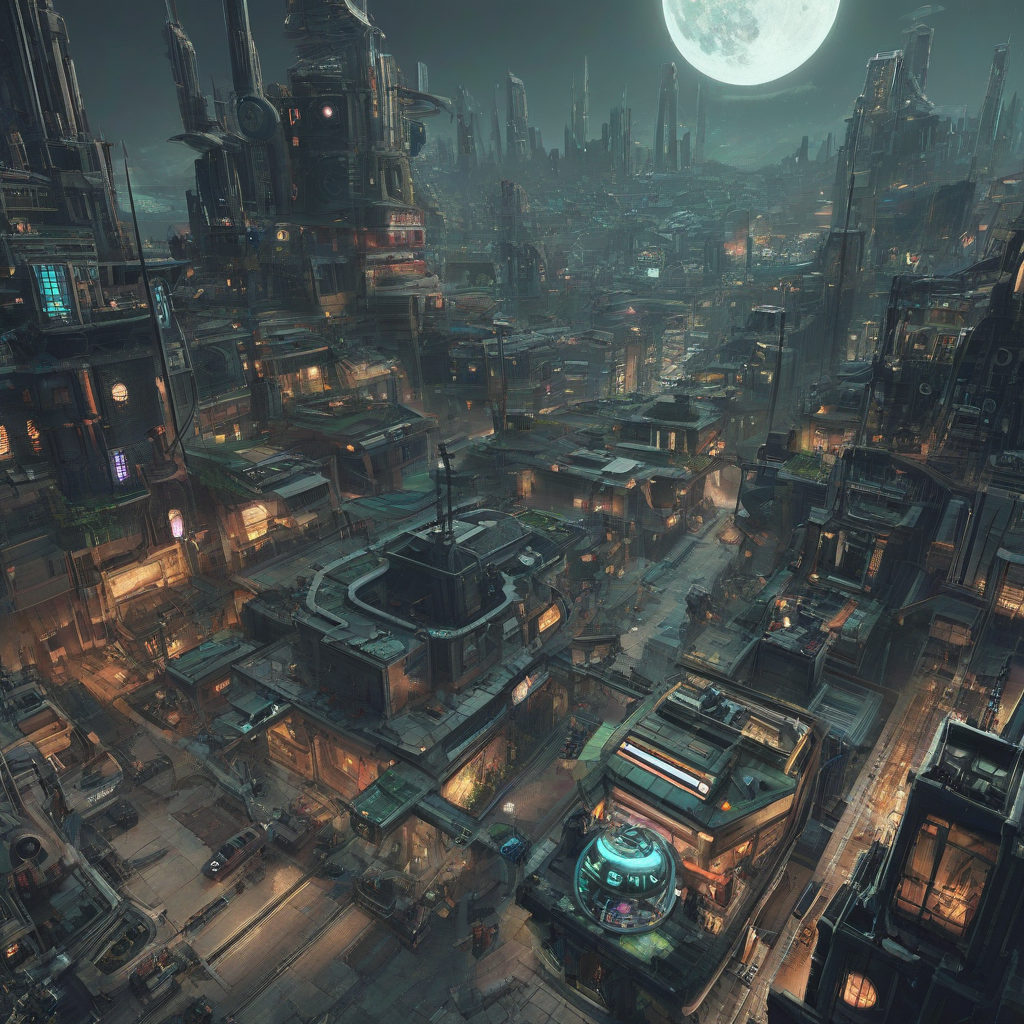 lunarpunk city