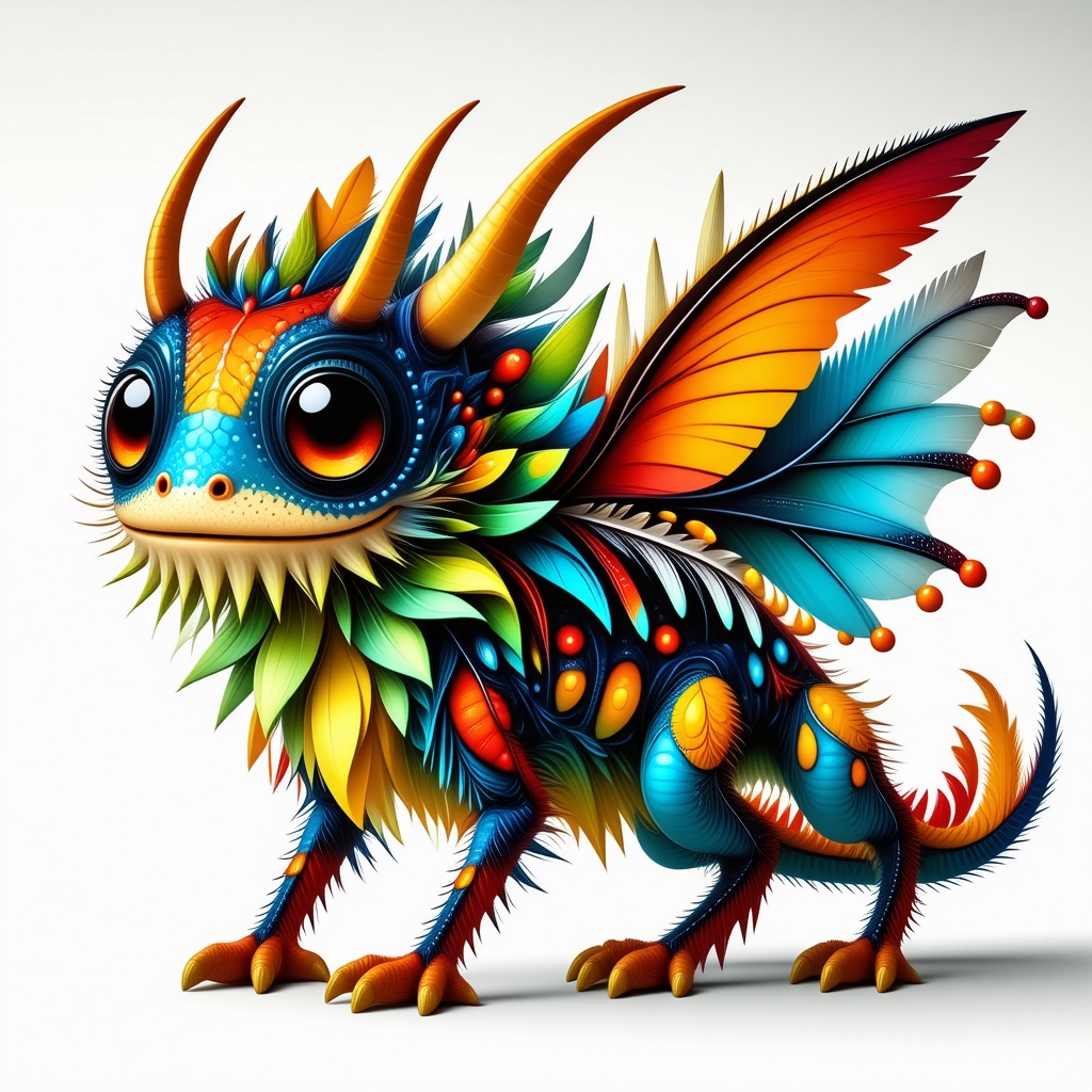 Colorful Fantastical creature